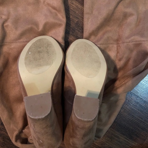 Steve Madden peep toe over the knee boots - Picture 2 of 5